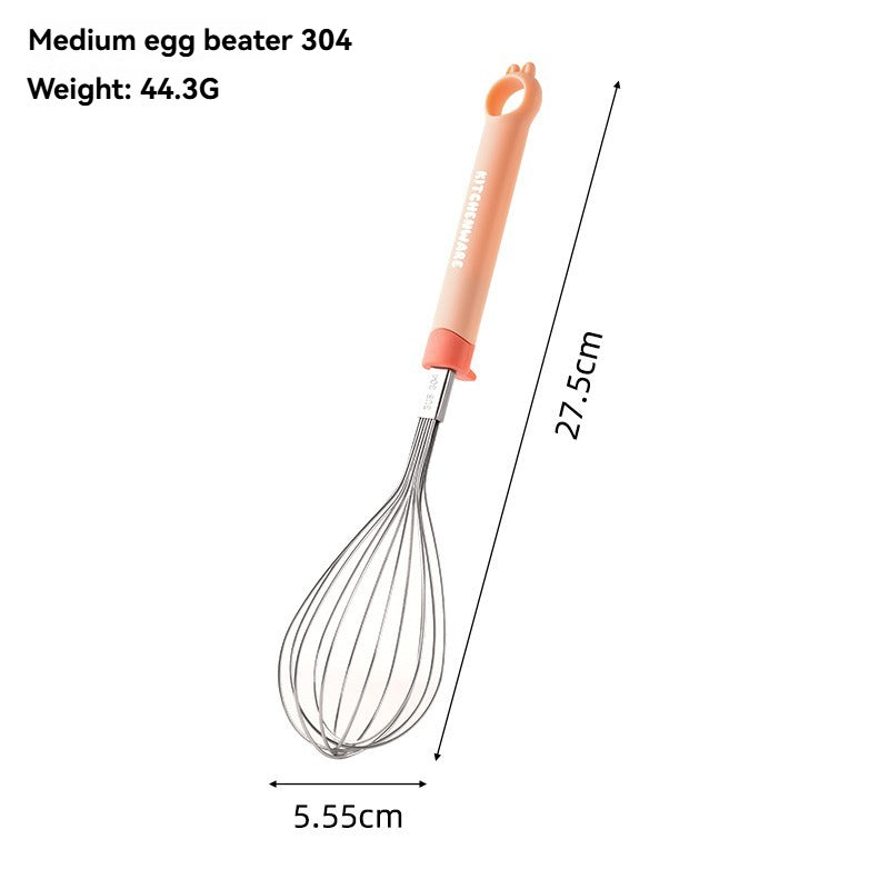 Stainless Steel Manual Egg Whisk