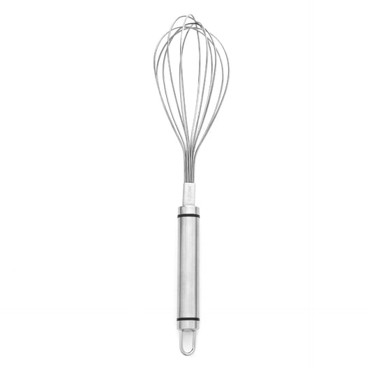 Stainless Steel Handheld Household Cream Whisk with Steel Handle