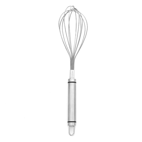 Stainless Steel Handheld Household Cream Whisk with Steel Handle