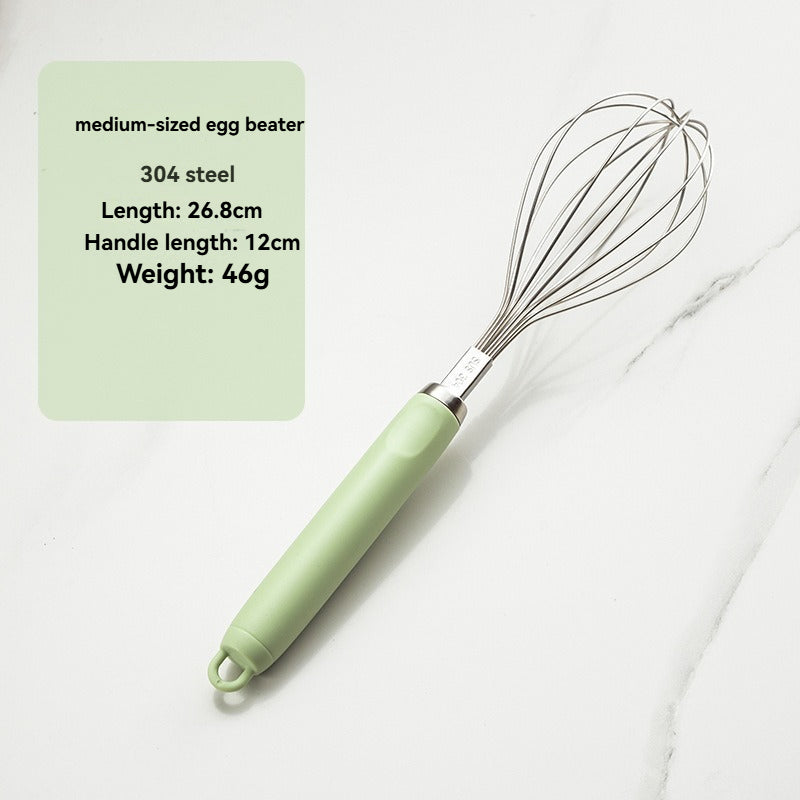 Heavy-Duty Manual Stainless Steel Whisk