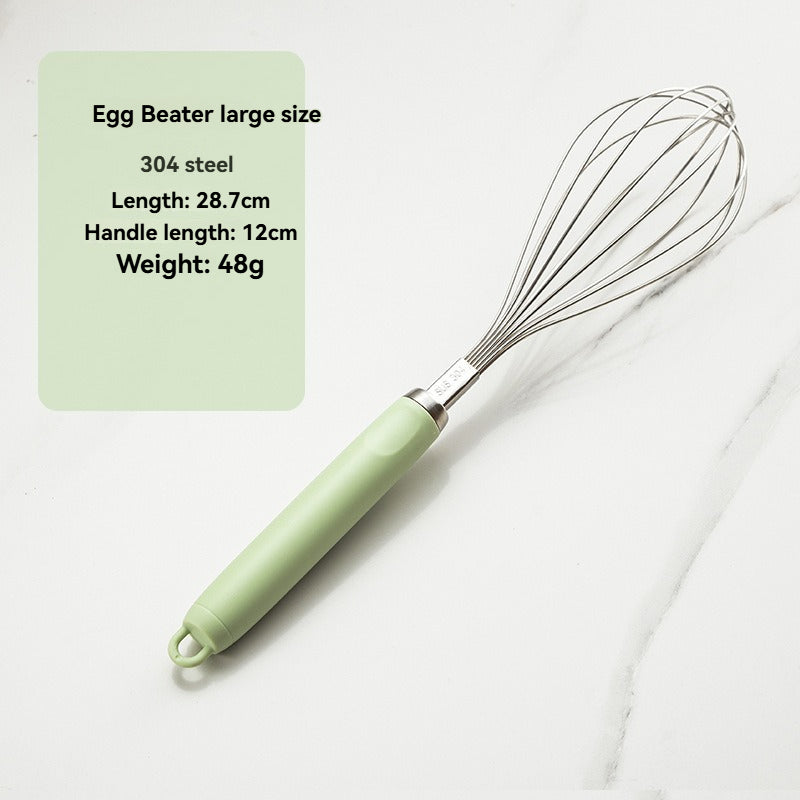 Heavy-Duty Manual Stainless Steel Whisk