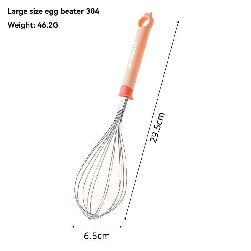 Stainless Steel Manual Egg Whisk