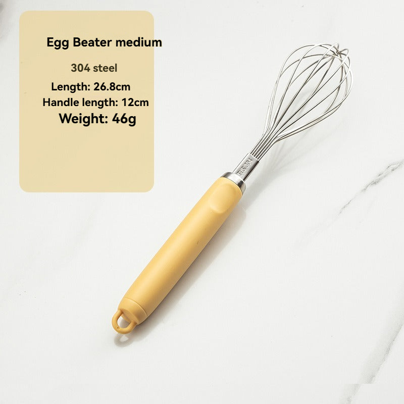 Heavy-Duty Manual Stainless Steel Whisk