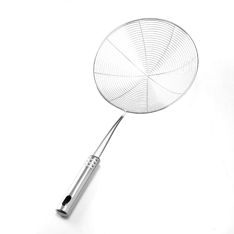 Stainless Steel Wire Skimmer with Nine-Bead Steel Handle