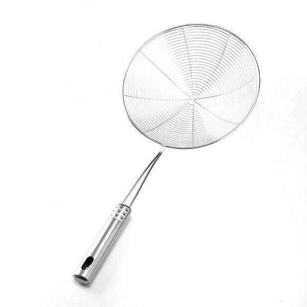 Stainless Steel Wire Skimmer with Nine-Bead Steel Handle