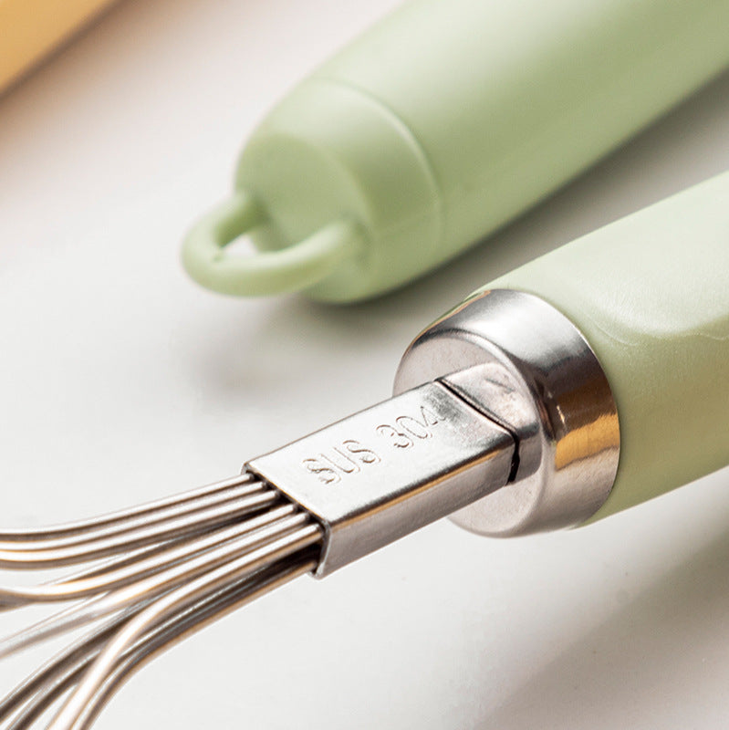 Heavy-Duty Manual Stainless Steel Whisk